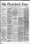 Christchurch Times Saturday 23 October 1869 Page 1