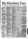 Christchurch Times Saturday 11 December 1869 Page 1