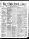 Christchurch Times Saturday 12 November 1870 Page 1
