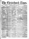 Christchurch Times Saturday 18 February 1871 Page 1