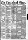 Christchurch Times Saturday 16 March 1872 Page 1