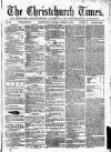 Christchurch Times Saturday 04 January 1873 Page 1