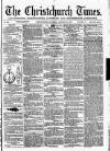Christchurch Times Saturday 25 January 1873 Page 1