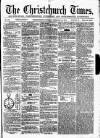 Christchurch Times Saturday 22 February 1873 Page 1