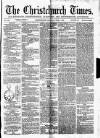 Christchurch Times Saturday 07 June 1873 Page 1