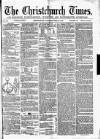 Christchurch Times Saturday 19 July 1873 Page 1