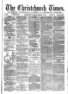 Christchurch Times Saturday 17 January 1874 Page 1