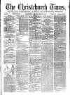 Christchurch Times Saturday 14 March 1874 Page 1