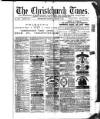 Christchurch Times Saturday 01 January 1881 Page 1