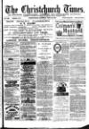 Christchurch Times Saturday 29 April 1882 Page 1