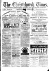 Christchurch Times Saturday 25 November 1882 Page 1
