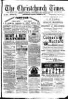Christchurch Times Saturday 09 December 1882 Page 1