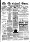 Christchurch Times Saturday 29 September 1883 Page 1