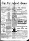 Christchurch Times Saturday 06 October 1883 Page 1