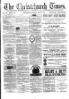 Christchurch Times Saturday 19 April 1884 Page 1