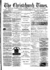 Christchurch Times Saturday 29 November 1884 Page 1