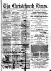 Christchurch Times Saturday 20 October 1888 Page 1