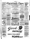 Christchurch Times Saturday 12 October 1889 Page 1