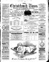 Christchurch Times Saturday 02 January 1892 Page 1