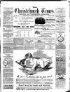 Christchurch Times Saturday 20 February 1892 Page 1