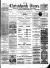 Christchurch Times Saturday 11 August 1900 Page 1