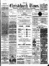 Christchurch Times Saturday 29 September 1900 Page 1