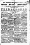 West Sussex Gazette Saturday 01 October 1853 Page 1