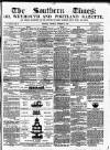 Southern Times and Dorset County Herald Saturday 06 November 1852 Page 1