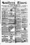 Southern Times and Dorset County Herald Saturday 02 September 1854 Page 1