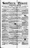 Southern Times and Dorset County Herald Saturday 14 October 1854 Page 1