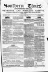 Southern Times and Dorset County Herald Saturday 07 July 1855 Page 1