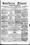 Southern Times and Dorset County Herald Saturday 06 October 1855 Page 1