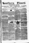 Southern Times and Dorset County Herald Saturday 23 February 1856 Page 1