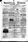 Southern Times and Dorset County Herald Saturday 03 January 1857 Page 1