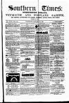 Southern Times and Dorset County Herald Saturday 24 January 1857 Page 1