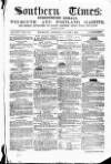 Southern Times and Dorset County Herald Saturday 02 January 1858 Page 1
