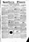 Southern Times and Dorset County Herald Saturday 31 July 1858 Page 1
