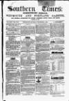 Southern Times and Dorset County Herald Saturday 04 December 1858 Page 1