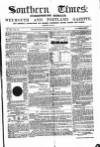 Southern Times and Dorset County Herald Saturday 16 April 1859 Page 1