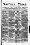 Southern Times and Dorset County Herald Saturday 14 January 1860 Page 1