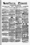Southern Times and Dorset County Herald Saturday 24 March 1860 Page 1