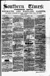 Southern Times and Dorset County Herald Saturday 03 November 1860 Page 1