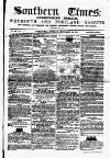 Southern Times and Dorset County Herald Saturday 14 September 1861 Page 1