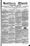 Southern Times and Dorset County Herald Saturday 11 January 1862 Page 1
