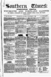 Southern Times and Dorset County Herald Saturday 01 November 1862 Page 1