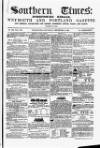 Southern Times and Dorset County Herald Saturday 06 December 1862 Page 1