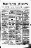Southern Times and Dorset County Herald Saturday 09 January 1864 Page 1