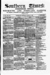 Southern Times and Dorset County Herald Saturday 11 March 1865 Page 1