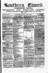 Southern Times and Dorset County Herald Saturday 15 April 1865 Page 1