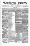 Southern Times and Dorset County Herald Saturday 19 August 1865 Page 1